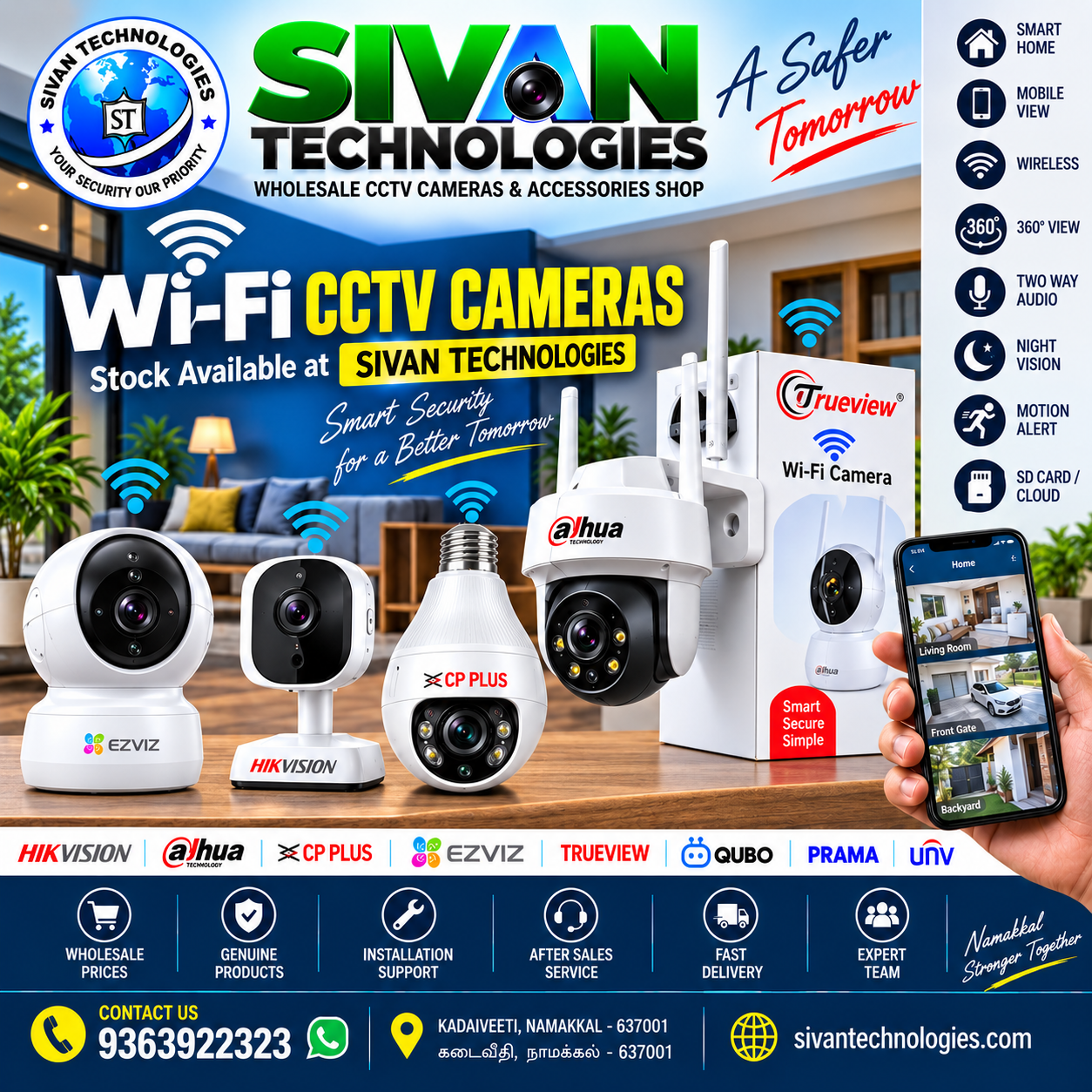 Wifi  Security Cameras