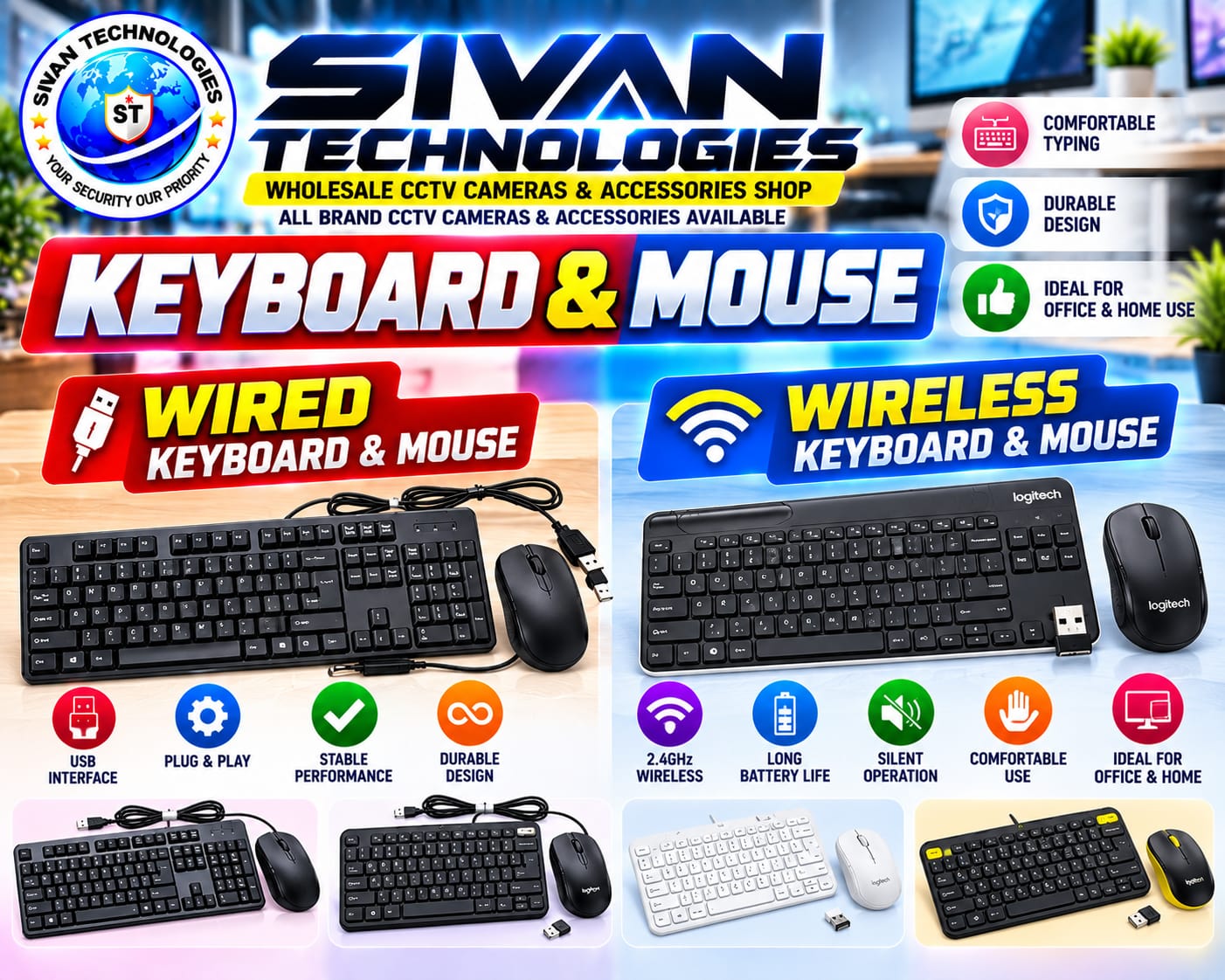 Keyboard and Mouse